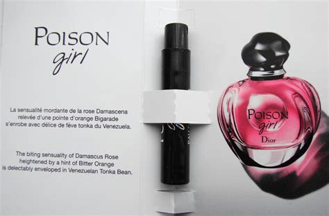 dior poison sample